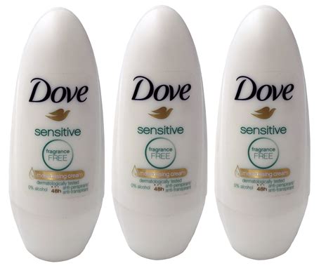 Dove Roll On Sensitive 50 Ml Pack Of 3 Walmart Walmart