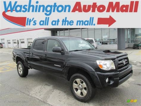 2005 Black Sand Pearl Toyota Tacoma V6 Trd Sport Double Cab 4x4 85066525 Car