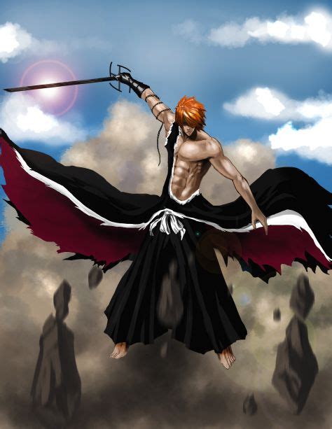 Ichigos Final Getsuga Tensho Daily Anime Art Bleach Anime Art