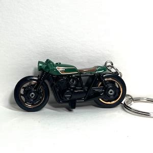 Hot Wheels Honda CB Cafe Keychain Etsy