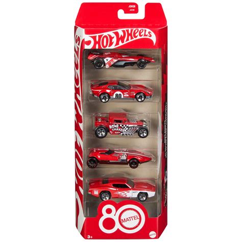 Hot Wheels Core Mattel Th Anniversary Pack Of Scale Toy Cars