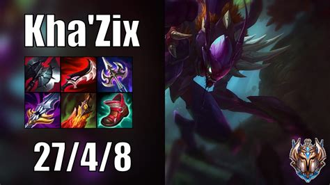 Kha Zix Vs Karthus JUNGLE Patch 12 8 Euw1 CHALLENGER YouTube