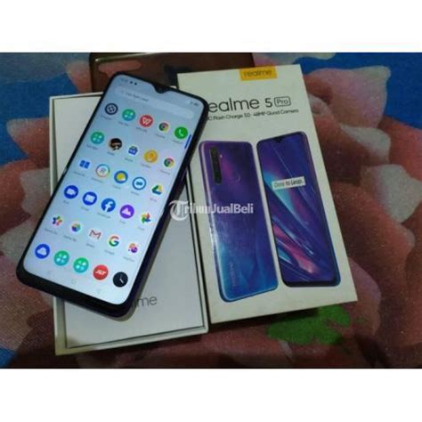 HP Realme 5 Pro Fullset Ram 4 128GB Bekas Baterai Awet Nego Di Padang