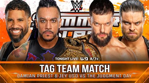 WWE 2K24 Damian Priest Jey Uso VS Finn Balor JD McDonagh Tag