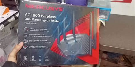 Mercusys MR50G AC1900 Wireless WiFi Dual Band Gigabit Router, Computers ...