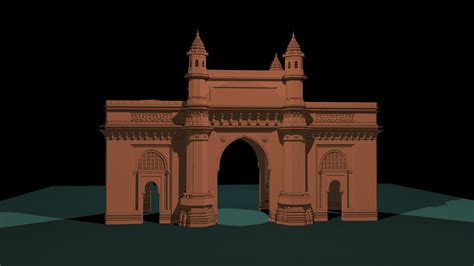 Umeshgt: Gateway of India(3D Model)