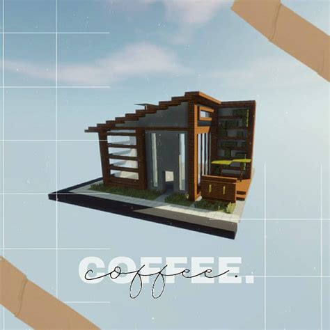 Contemporary Coffee Shop ☕🌿 | Minecraft Amino