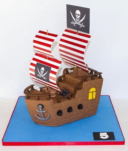 Pirate Ship For Jaime All Edible Beside The Sails Flickr