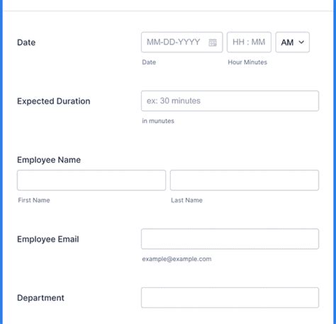 Gate Pass Form Template Jotform