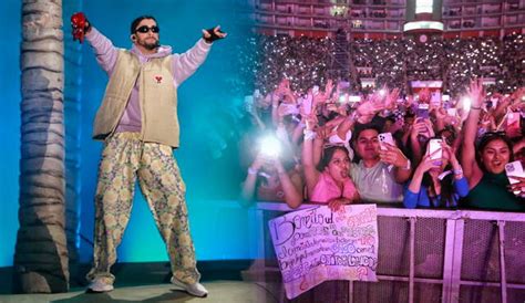 Concierto De Bad Bunny En Perú 2022 En Vivo Hoy Zonas Del Concierto A