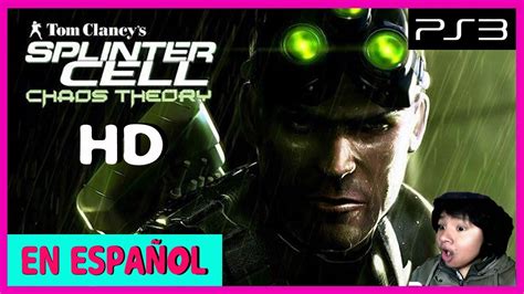 Tom Clancys Splinter Cell Hd Chaos Theory Ps Pkg En Espa Ol