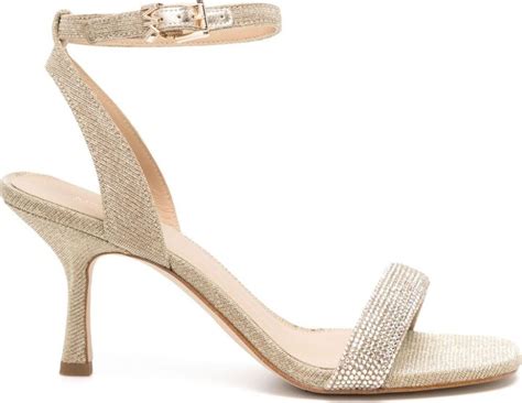 Michael Kors Carrie Sequin Mm Sandals Shopstyle