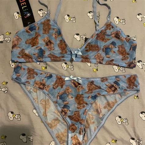 Dolls Kill Intimates Sleepwear Dolls Kill Bear Lingerie Set Poshmark