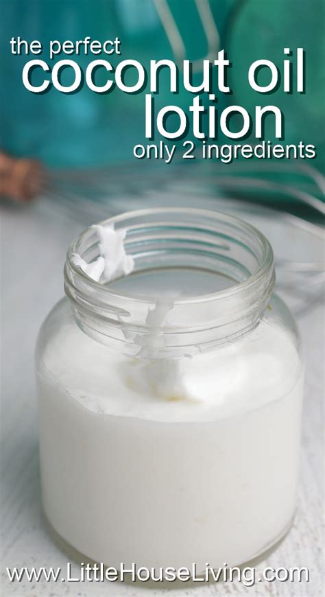 Homemade Coconut Oil Lotion For Healthy Skin • VeryHom