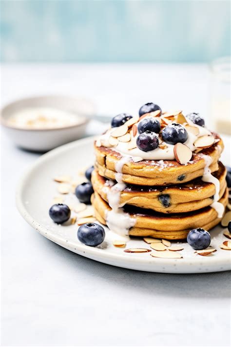 Delicious Low-Carb Blueberry Cream Cheese Pancakes: A Keto Diet ...