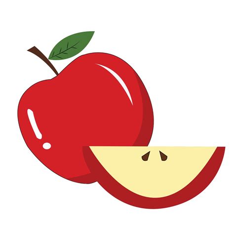 Red Apple Vector 11396023 Vector Art at Vecteezy