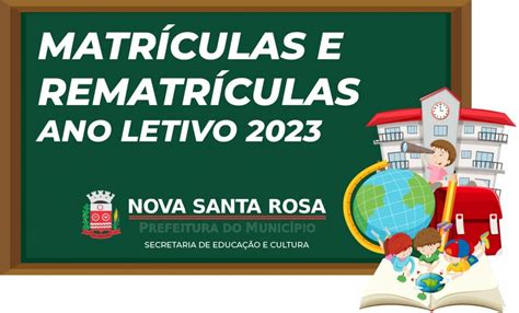 Confira O Calendário Das Matrículas E Rematrículas Na Rede Municipal De