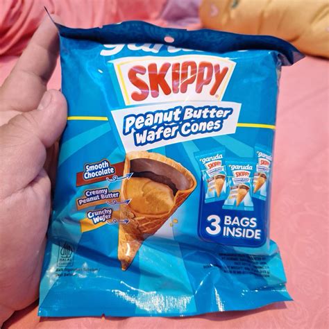 Jual Garuda Skippy Peanut Butter Wafer Cones 3x15gram Shopee Indonesia