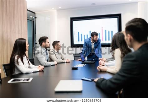 Picture Business Meeting Conference Room Stock Photo 1250658706