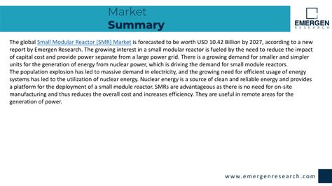 Ppt Small Modular Reactor Market Size Worth Usd Billion By