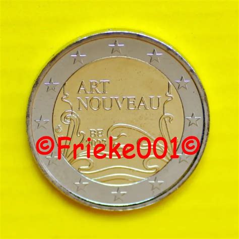 BELGIË BELGIQUE 2 euro 2023 comm Art nouveau EUR 10 50 PicClick DE