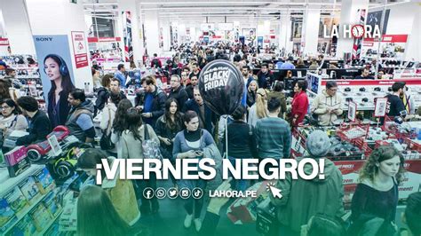 Black Friday en tiendas de Perú a qué hora inician las ofertas y