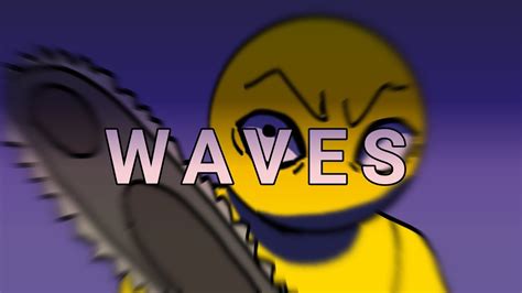 WAVES Animation Meme Remake Warning Glitch Effects YouTube