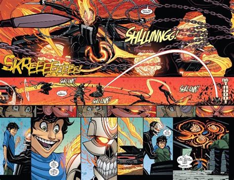 El All New Ghost Rider De Felipe Smith Y Tradd Moore Llega A Agents Of