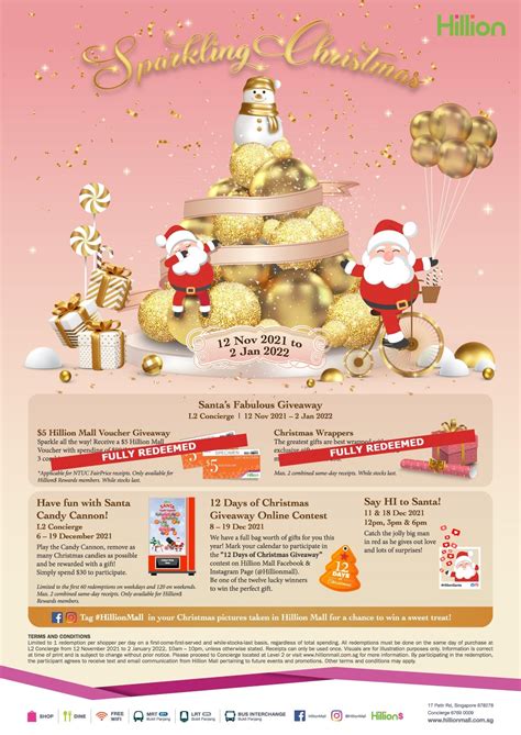 Sparkling Christmas at Hillion Mall! – Hillion Mall Singapore