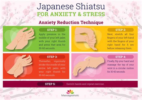 Pressure Points For Anxiety Japanese Shiatsu Self Massage Massageaholic