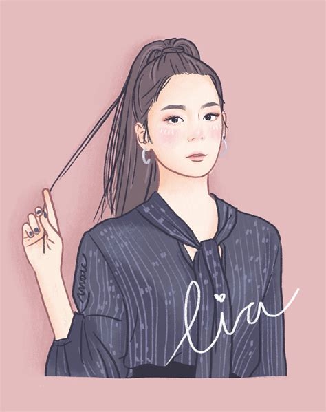 LIA JISU ITZY Fanart Cute Wallpaper Backgrounds Cute Wallpapers