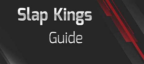 Slap Kings Guide | by SkyNetGames | Medium