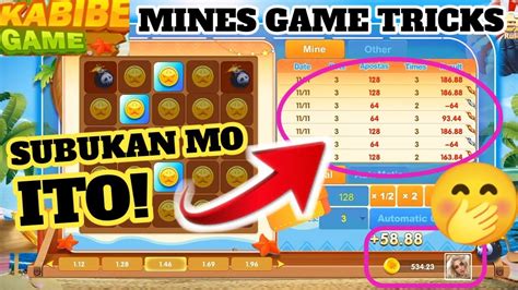 Kabibe Game Tricks Sa Mines Game Sobrang Dali Manalo Sa Tricks Nato