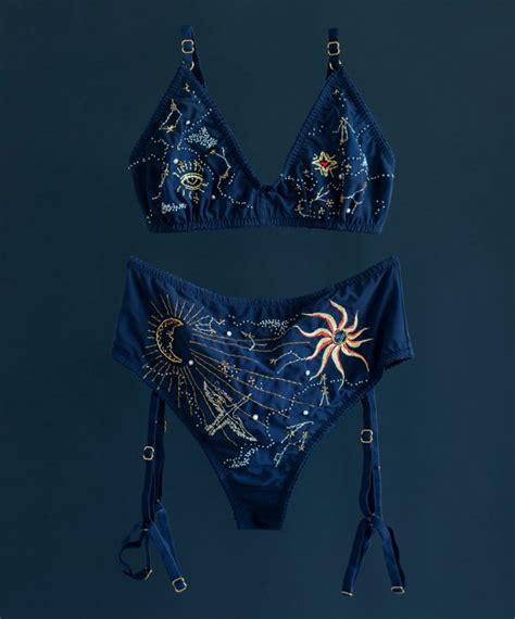 Lingerie I Love Cygnus Astrological Set By Love Swans Esty Lingerie