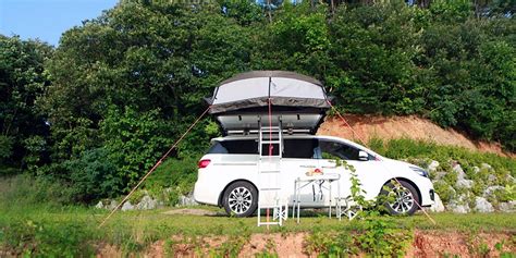 Ikamper Skycamp Rooftop Tent Inspired By Jack Kerouacs On The Road