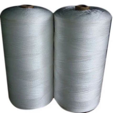 Plain Polypropylene White Thread For Stitching Packaging Type Reel