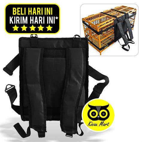 Jual Tas Sangkrip Ransel Gendong Sangkar Burung Merpati Pos Balap Dara