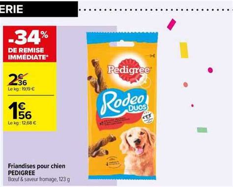 Promo Friandises Pour Chien Pedigree Chez Carrefour Contact ICatalogue Fr