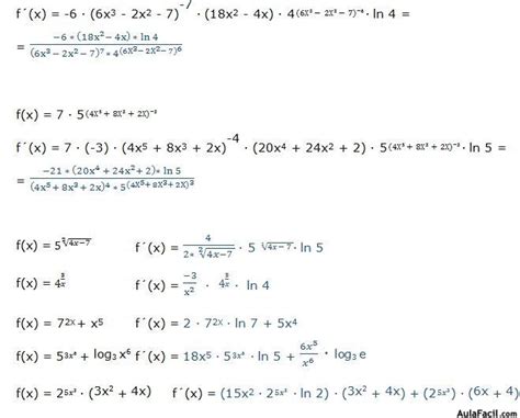 🥇 【 Derivada De La Función Exponencial Derivadas