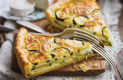 Tarte Aux Courgettes Vinsetgastronomie