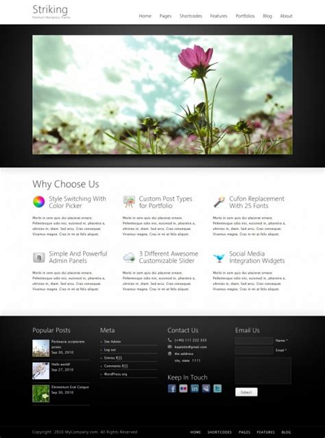 25 Brilliant Examples of Wordpress Portfolio Premium Themes - GraphicsBeam