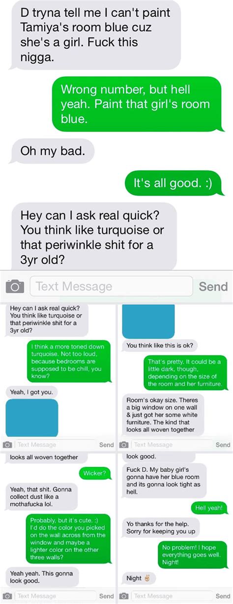 Most Hilarious Responses To Wrong Number Texts Demilked