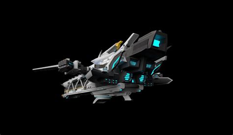 ArtStation - Spaceship 3D Showcase