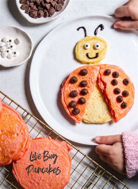 Love Bug Pancakes Sweetphi