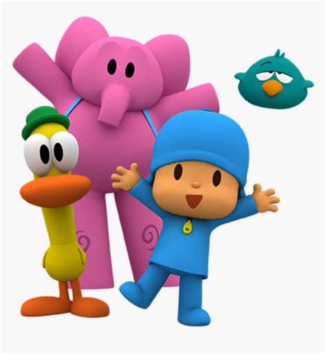 Pocoyo Pato Elly Wallpaper