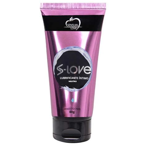 S Love Lubrificante Íntimo Funcional 60G Sensual Love Mercado Sex Produtos Eróticos