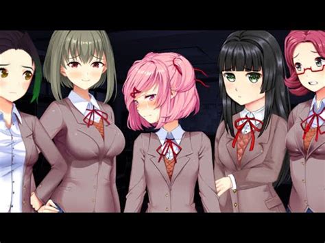 The Night Club Comforts Natsuki DDLC Custom Dialogue YouTube