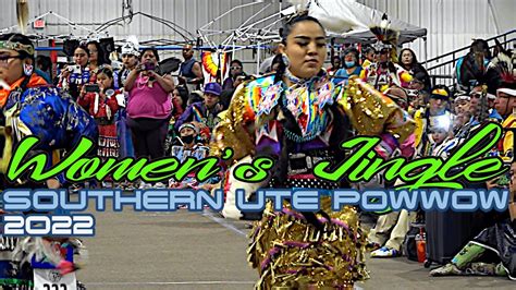 Jr Women S Jingle Sunday Finals Southern Ute Powwow Youtube