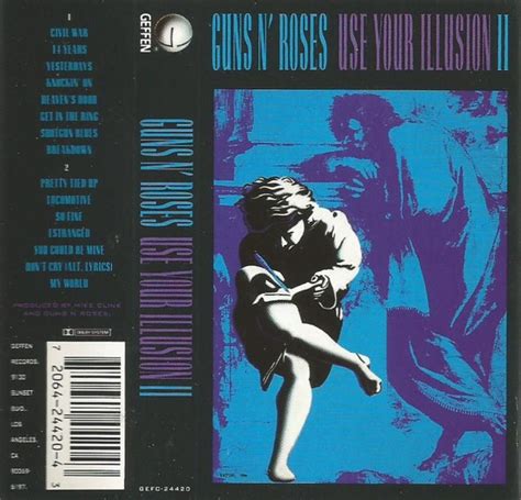 Guns N Roses Use Your Illusion II 1991 Dolby HX Pro B NR