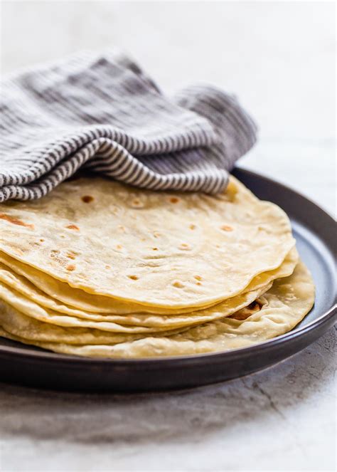 Tortillas La Farine Faites Maison